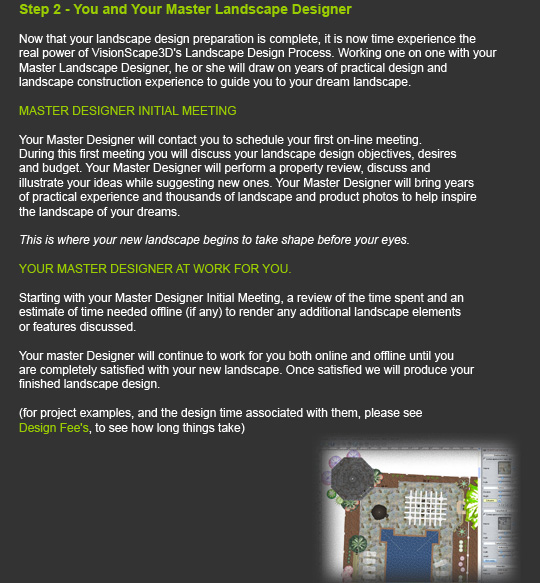 you and your landscape designer